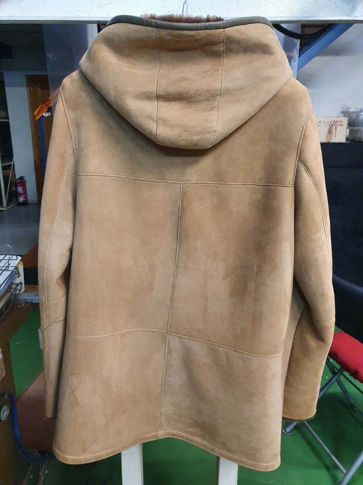 Detalle de chaquetón