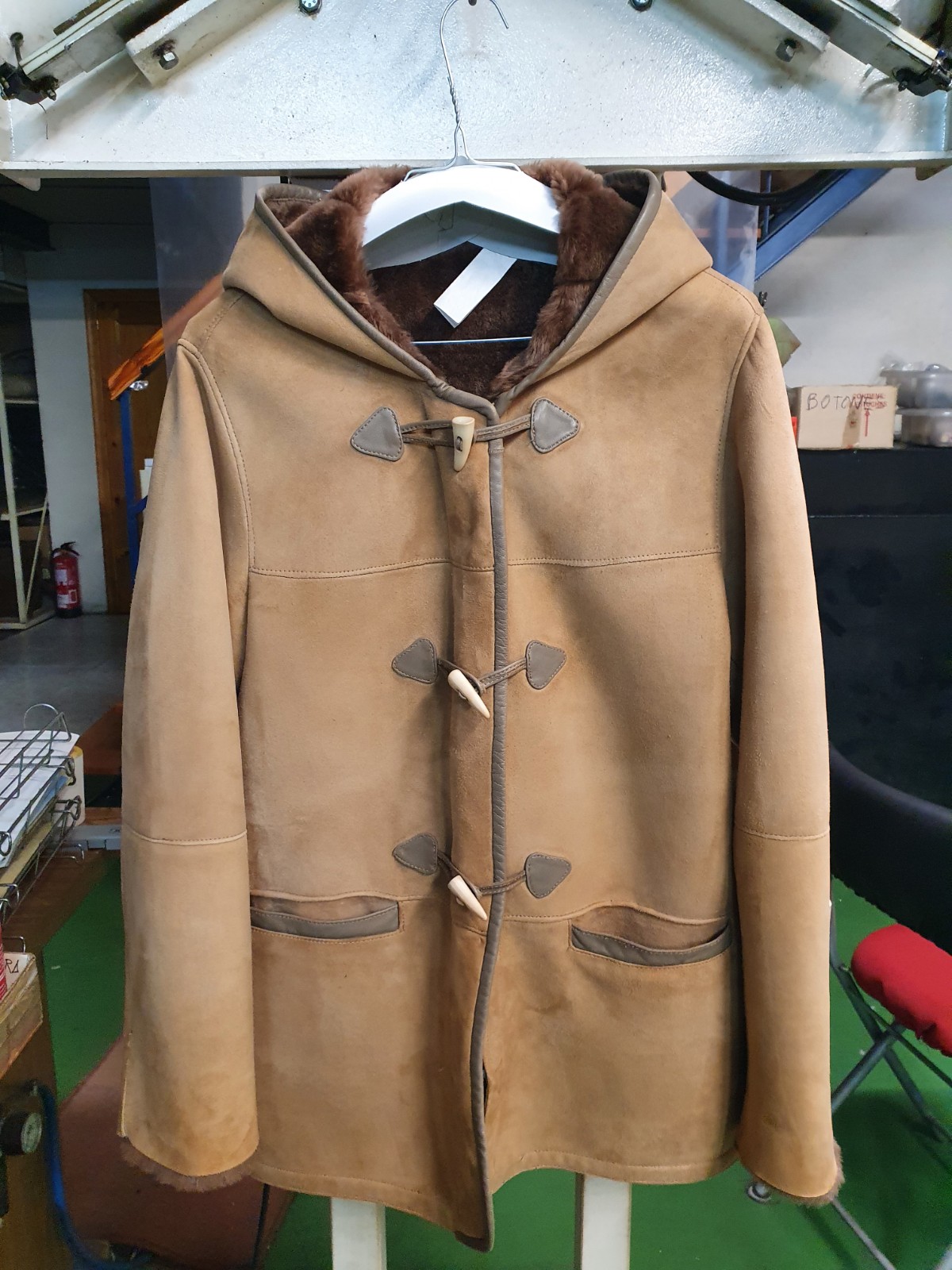 ANTES — Chaquetón de piel